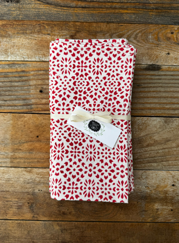 Set of Four Printed Napkins (Copy)