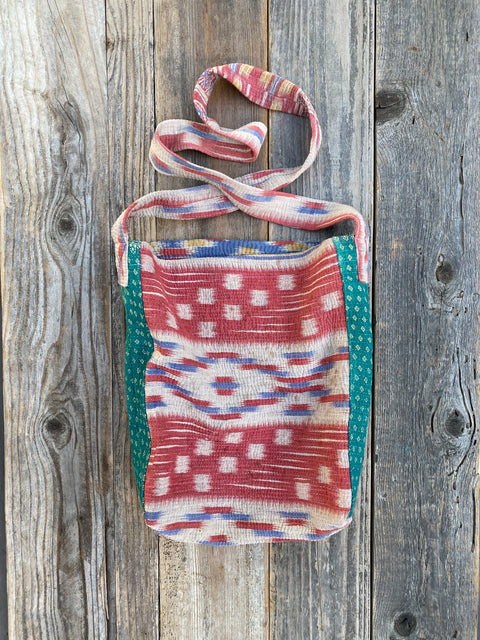 Kantha Crossbody Cotton Bag