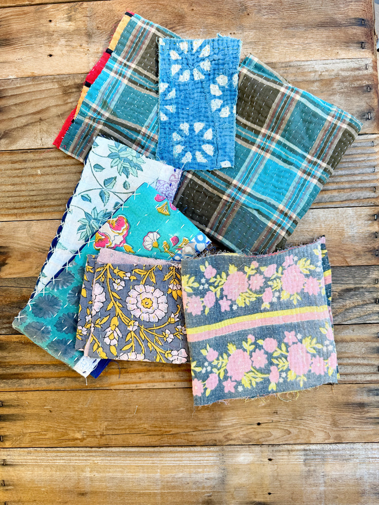 Small Bundle Scrap Kantha