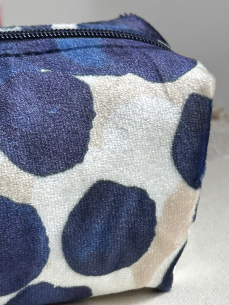 Velvet Zip Pouch