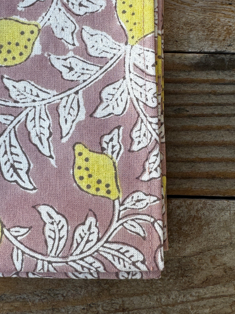 Set of Four Printed Napkins