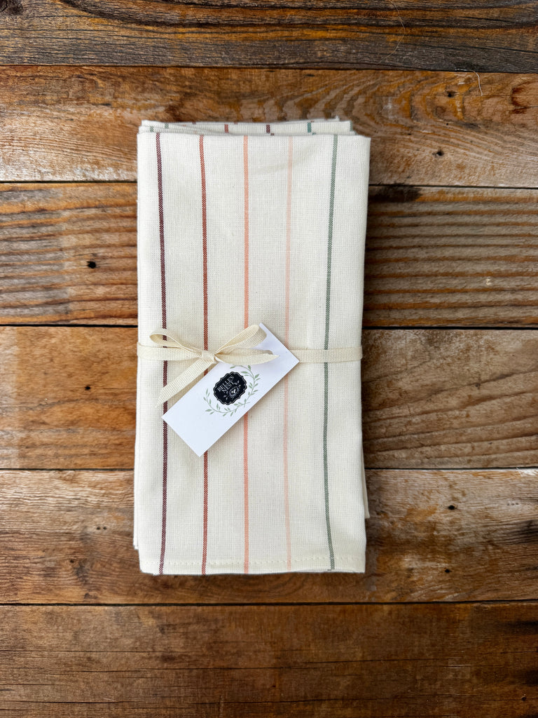 Set of Four Printed Napkins