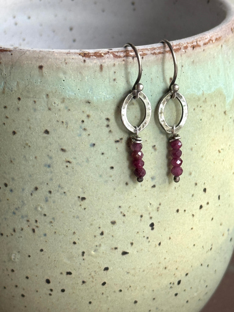 Rojo Drop Earrings