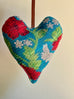 Large Hanging Lavender Heart Filled Sachet