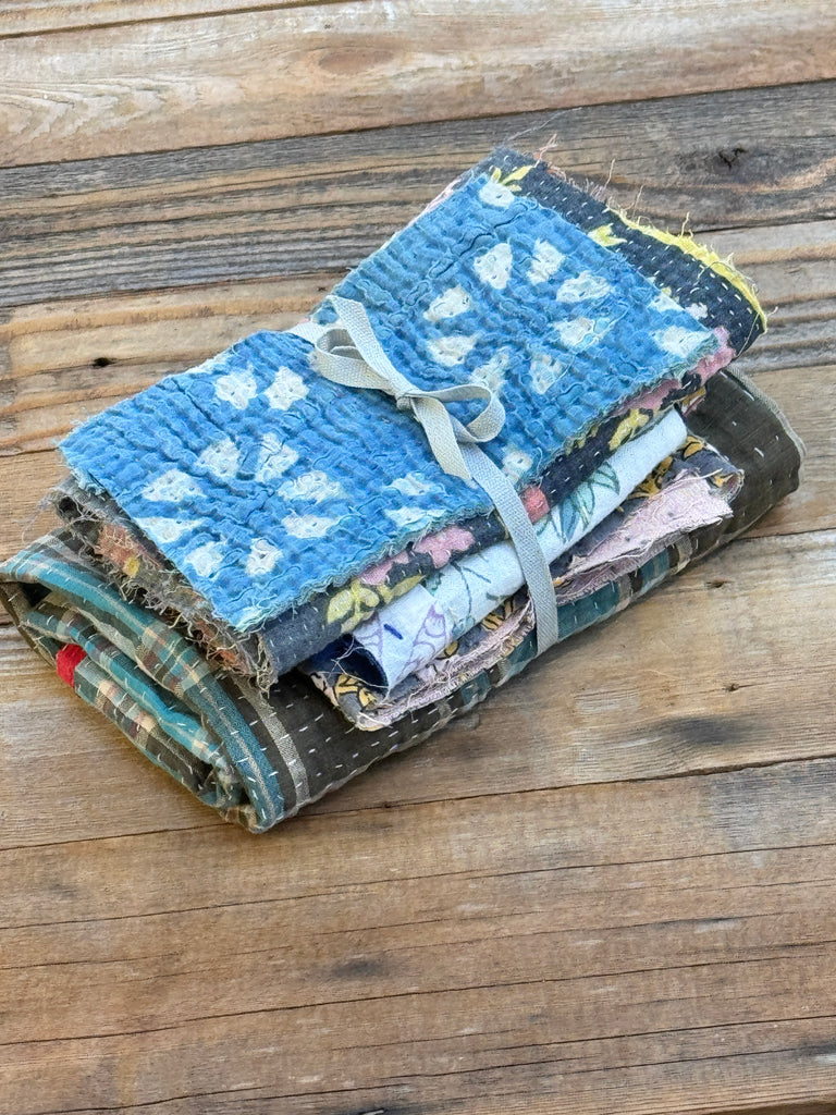 Small Bundle Scrap Kantha