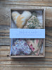 Boxed Set of Four Mini French Lavender Hearts