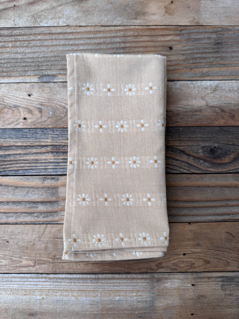 Set of Four Printed Napkins