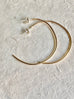 Gold Filled Half Circle Post Earrings