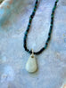 Blue Tourmaline Drop Necklace