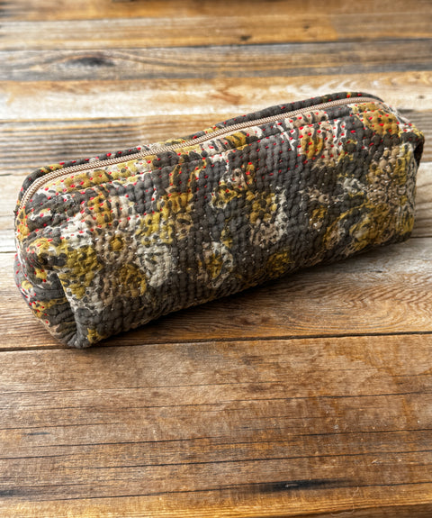 Long Zip Pencil Case Pouch