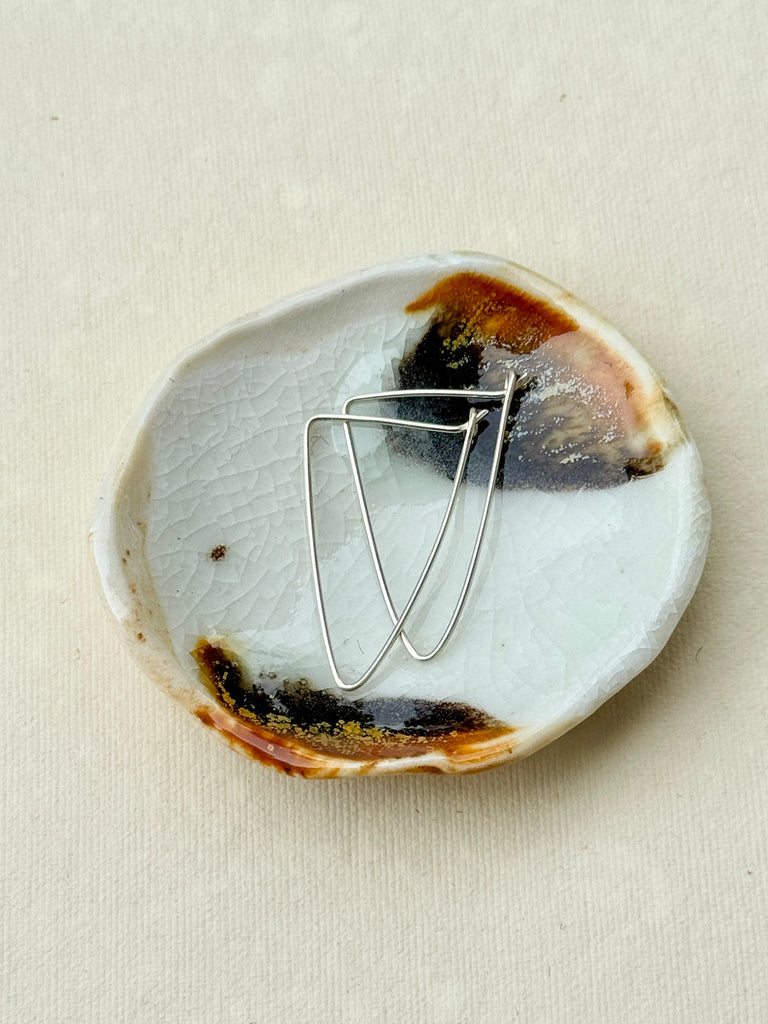 Silver Drop Earrings